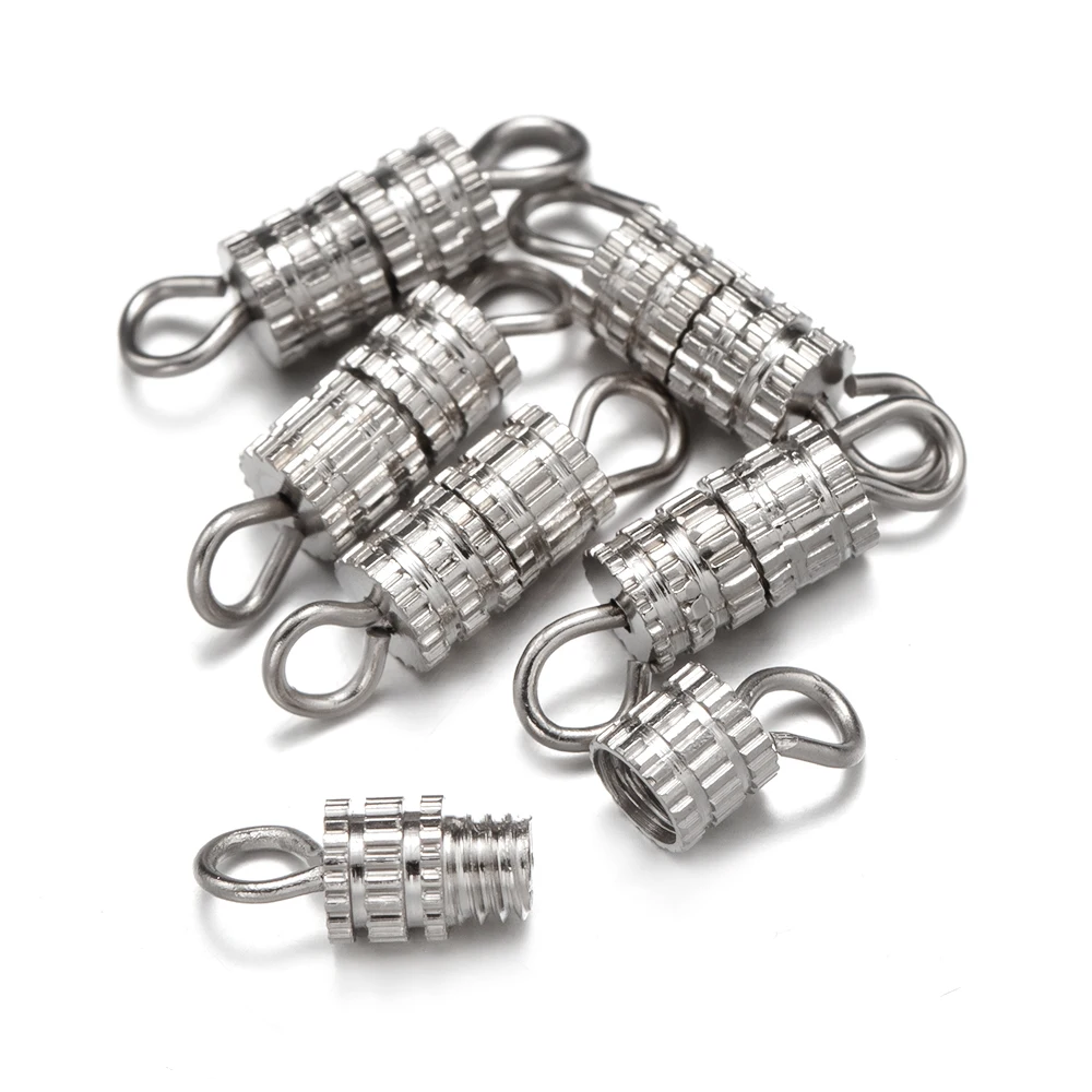 Necklace end locking sale