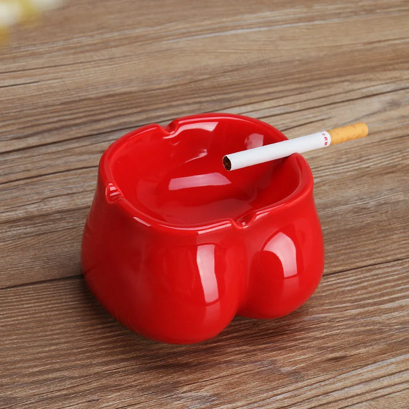 Ceramic Ashtray European Ceramic Ashtray Creative Body Art Western Restaurant Table Ash Tray Living Room Funny Modern Ornaments Home Decoration