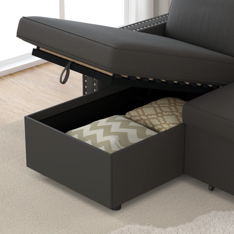 Sofa Sleeper with Storage 6