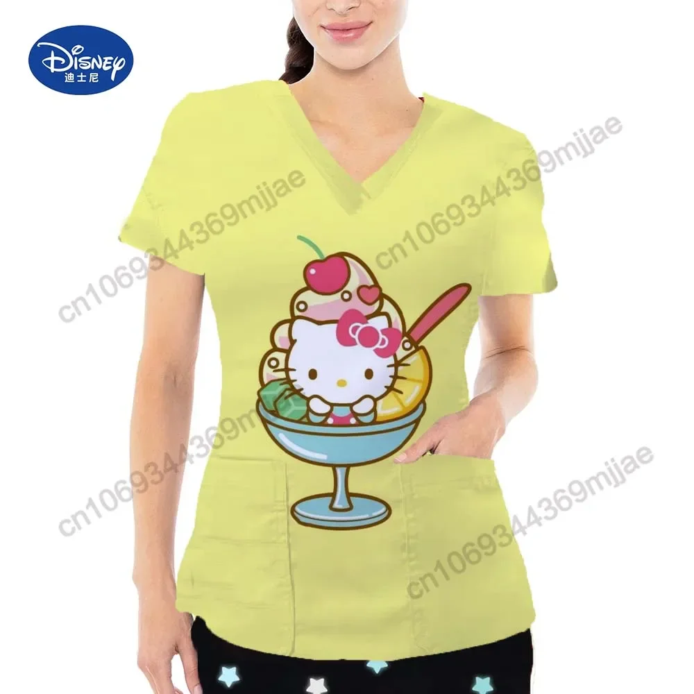 

Футболка с V-образным вырезом для девочек, повседневная одежда, весенняя одежда для женщин, модная женская одежда 2023, бесплатная доставка, летние блузки для женщин 2023