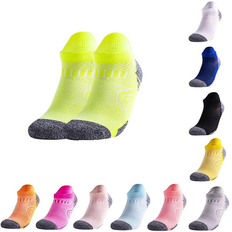 3Pairs/Lot Coolmax Cotton Socks Man Women Sport Running Sock Cycling Riding Bicycle Bike Football Breathable Basketball Sox
