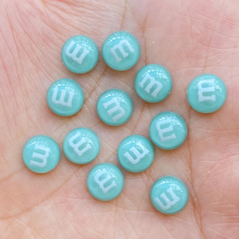 50 Stück süße 8 mm gemischte Mini-Süßigkeits-Nagel-Strasssteine, Edelsteine, Glitzer, Nagelkunst, Schmuck, Maniküre, Nageldekoration, Zubehör – Detail 9