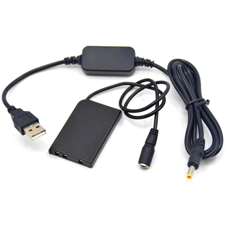 

EN-EL5 Dummy Battery EP-62A Coupler+5V USB DC Cable For Nikon Coolpix 5200 5900 S10 P80 P90 P100 P500 P510 P5000 P5100 Camera