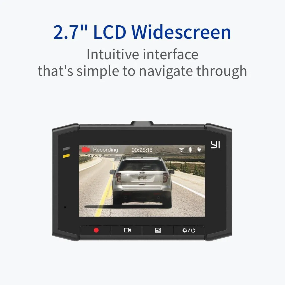 YI Smart Dash Cam For Car 2.7 Screen Full HD 1080PDash Cam with Night Vision ADAS Yl Ultra Dash Camera ADAS English edition