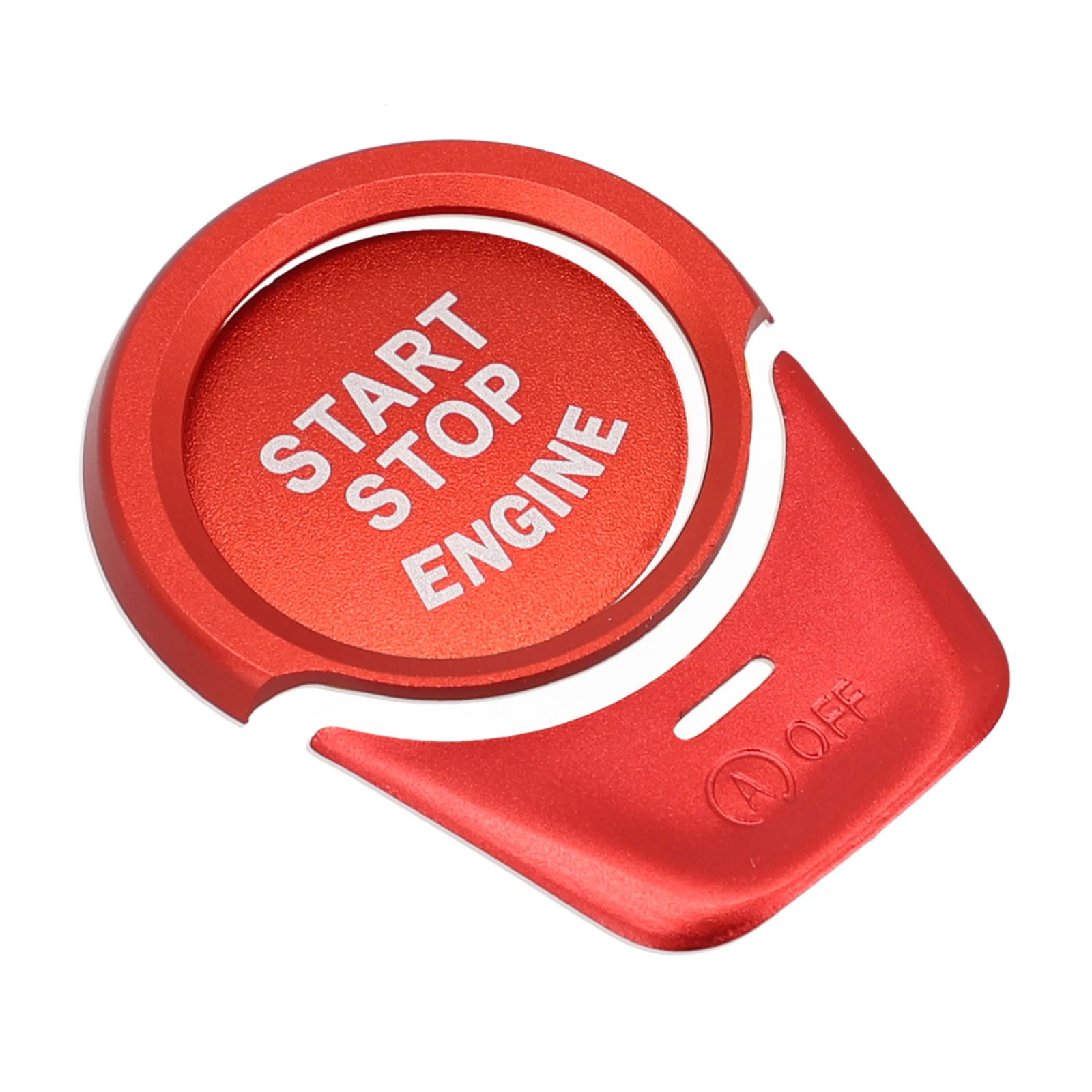 

Red Button Cover Kit for BMW Prevents Fading and Sweat Engine Start Stop Button Cover Kit for BMW 2 3 3GT 4 5 6 7 X1 X2 X3 X4