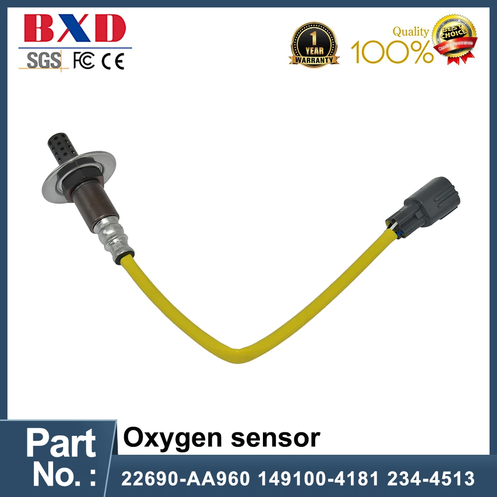 

Задний кислородный датчик Lambda O2 22690-AA960, подходит для Subaru IMPREZA Forester XV 2.0L LEGACY 2.5L 2010-2017 149100-4181 234-4513