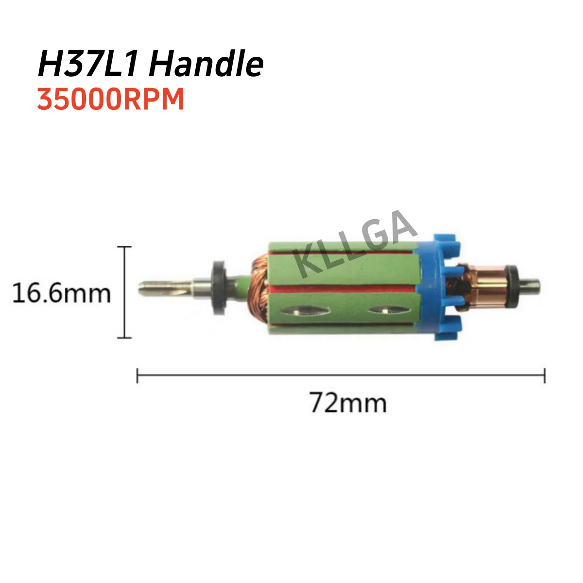 Micromotor Handpiece Motor Rotor Electric Manicure Nail Drill Handle Accessories For Strong 102L 105L Marathon H37L1 35K 40K 45K nail drill bits electric nail drill manicure set electric nail grinder electric motor dental drill accessories