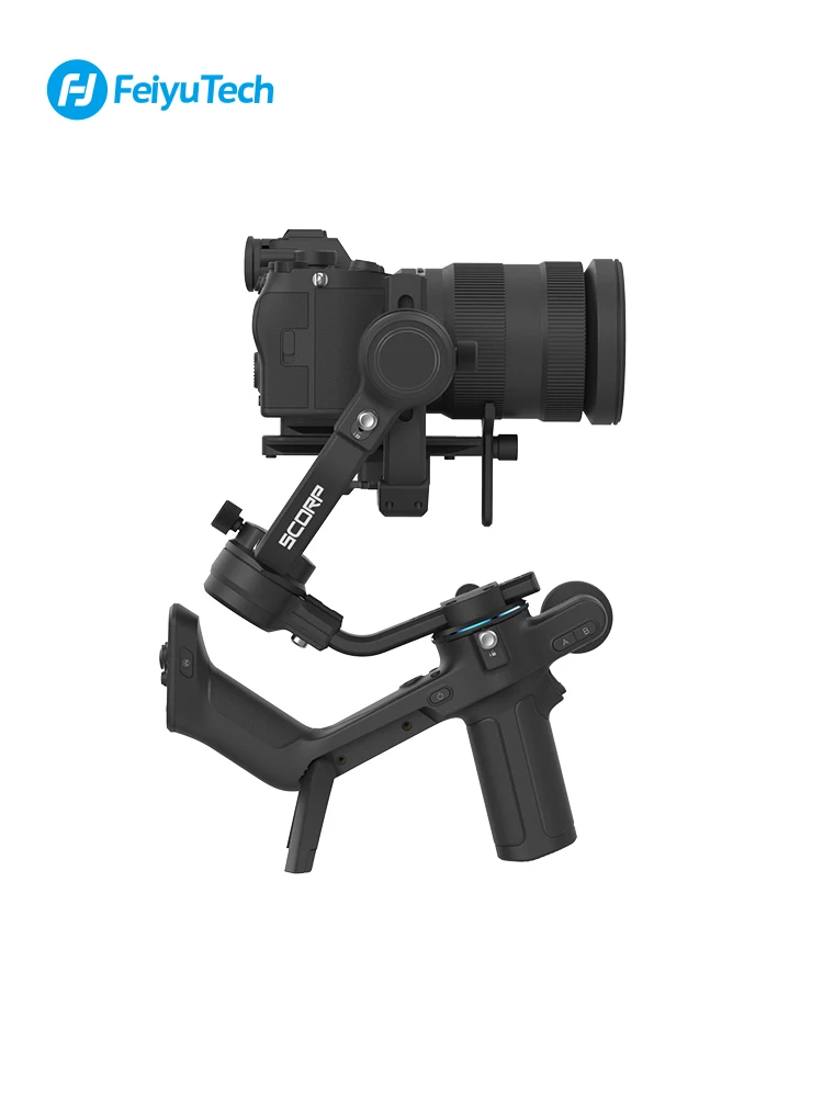 Feiyu-ミラーレスおよびDSLRカメラ用のジンバルスタビライザーSCORP-C,sonya7s3 a7r a9 a6300,canon  5d4/5ds,rNikon z5と互換性があります