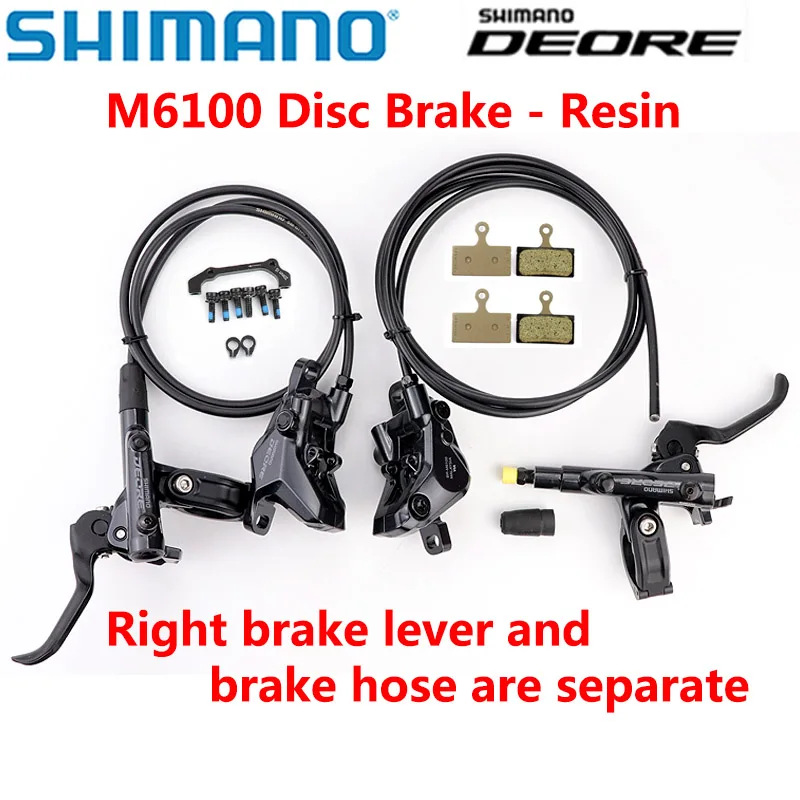 New Shimano Deore M6100 2 Piston M6120 4 Piston Brake Mtb