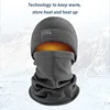 Tactical Fleece Hat&Scarf Set Thermal Head Cover Winter Warm Balaclava Face Mask Sports Cycling Bonnet Neck Protector 4