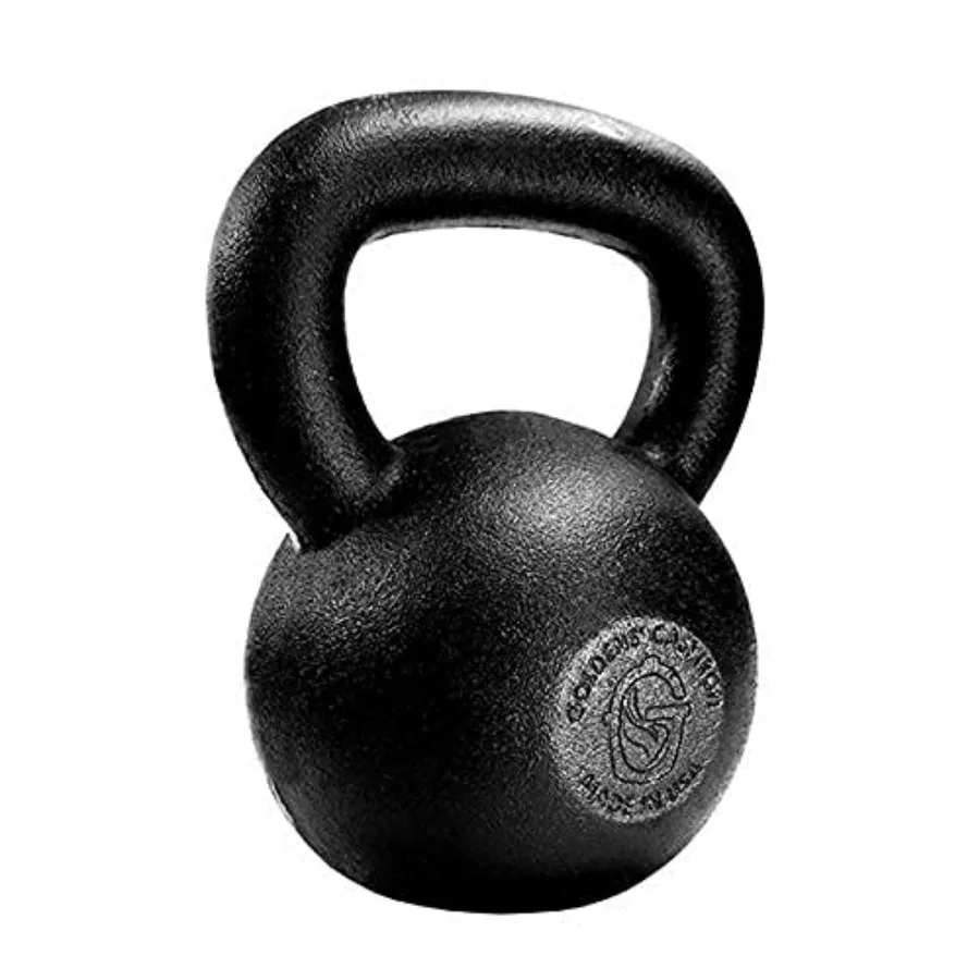 Heavyduty cast iron kettlebell weighing 12kg 26lb ideal for strength training functional fitness and home gym workouts with dur