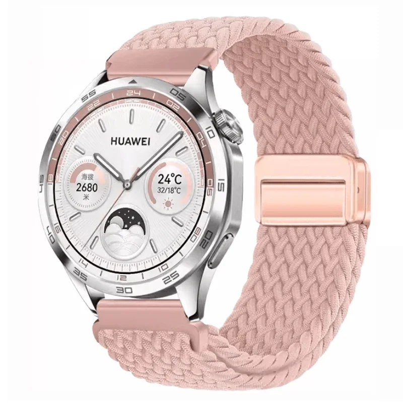 Magnetic Buckle Nylon Watch Band with Adjustable Strap