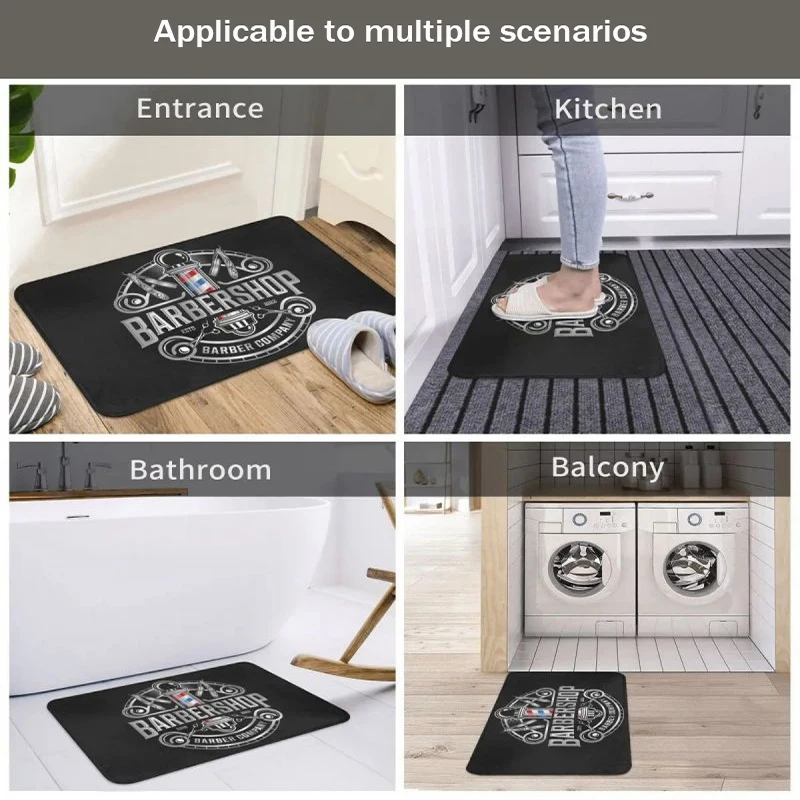 Rug A-Blueys Aesthetic Bath Mat Hallway Funny Doormat Entrance Door Non Slip Carpet for Bedroom Kitchen Treadmill Rugs