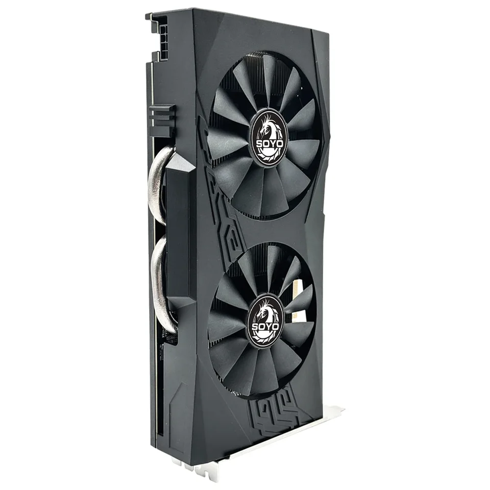 SOYO Radeon RX580 8G Graphics Card GDDR5 Memory AMD Gaming Card 256Bit PCIE3.0x16 HDMI DVI for Desktop Computer placa de video