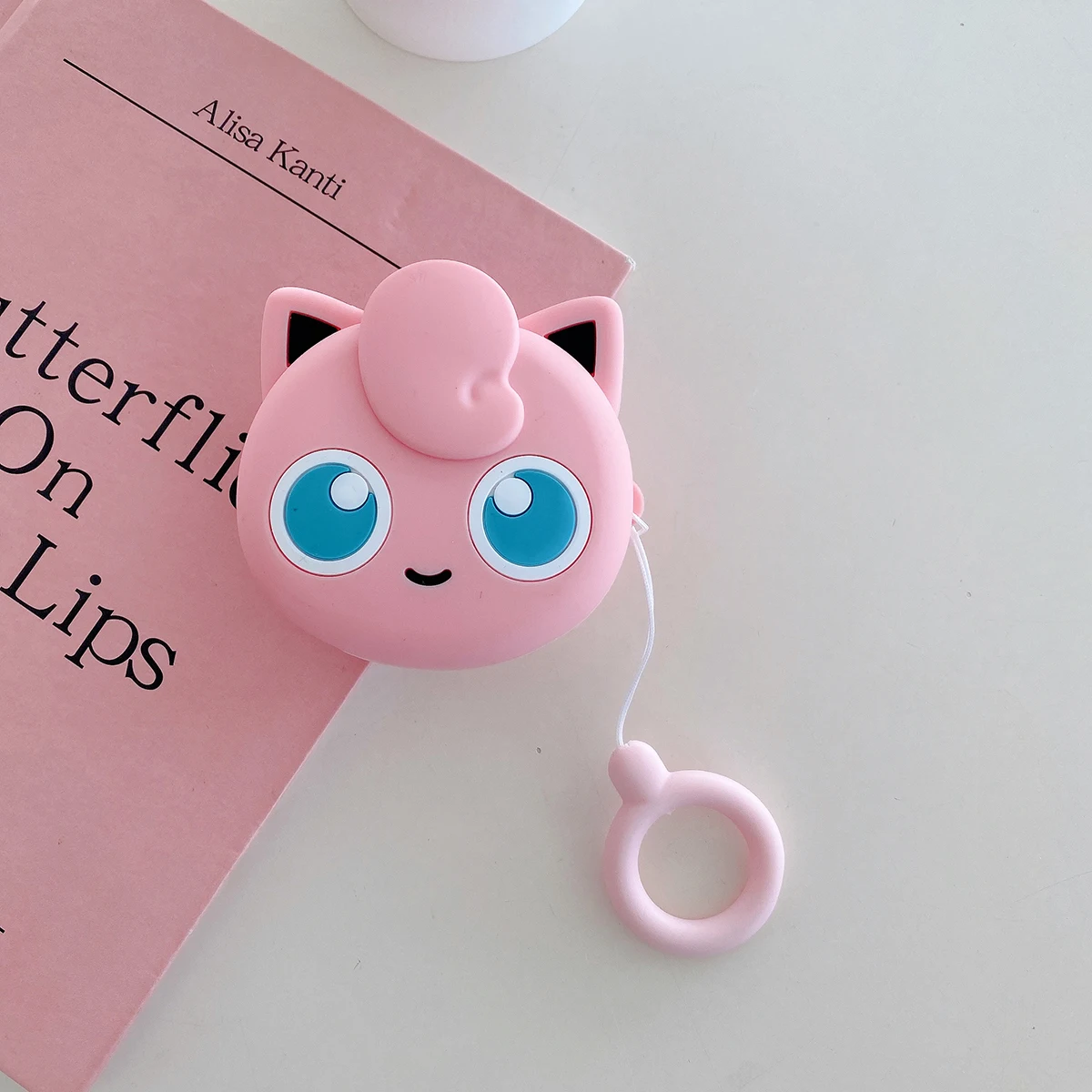 Cute Jigglypuff Ditto Snorlax Silicone Earphone Case Cover
