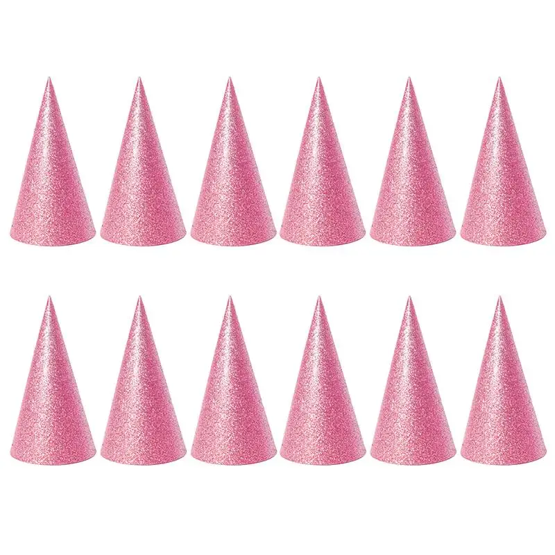 Chapeau 2ème Anniversaire Rose à Paillettes Et Confettis | Déco Fête Fille | Accessoire Photo Mignon - 13