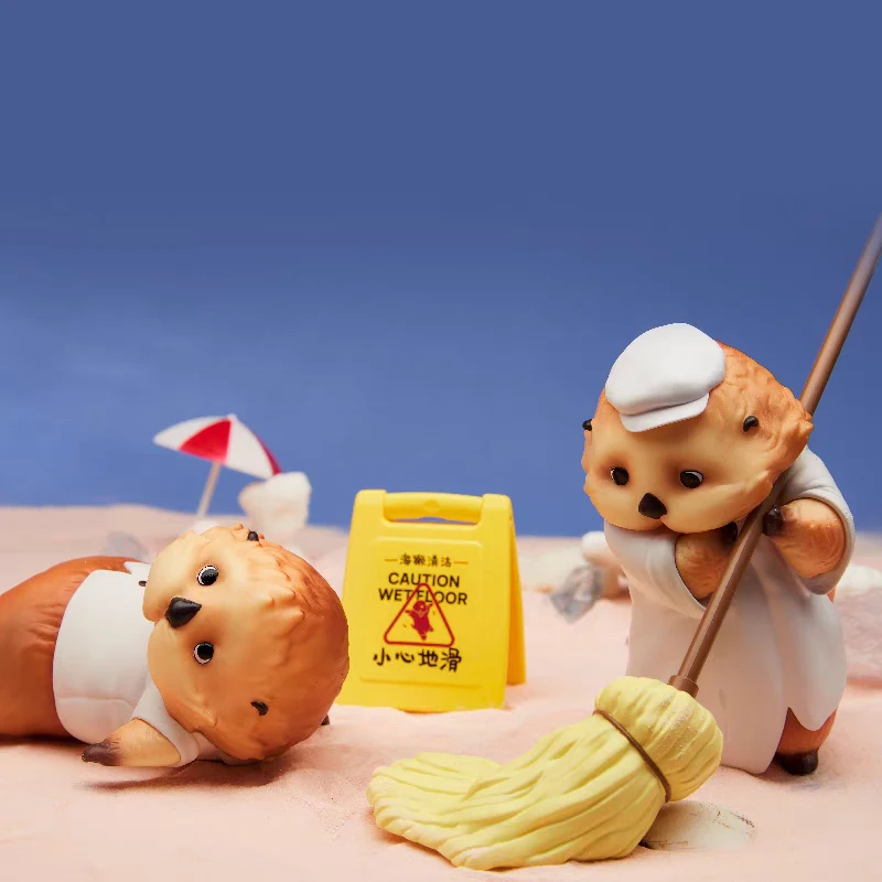 Deep Sea Otter Blind Box Mystery Box 1Pc/6PCS Cute Desktop