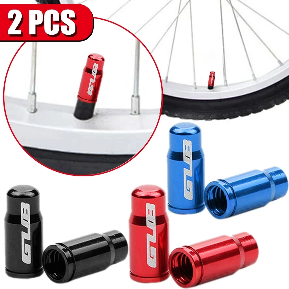 MTB Vacuum Bicycle Accessories Tire Valve Protector Aluminum Bike Tire Caps Schrader/Presta