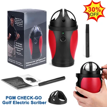 PGM CHECK-GO 골프 전기 스크라이버, 무게 중심 분포선, 볼 페인터 액세서리, 골프 공 스팟 마커 도구
