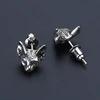 1 Pair Vintage Sphink for Cat Studs Earrings Hypoallergenic Punk Cats Earrings Gothic Cool Earrings Unisex Fashion Jewel Y08E 3