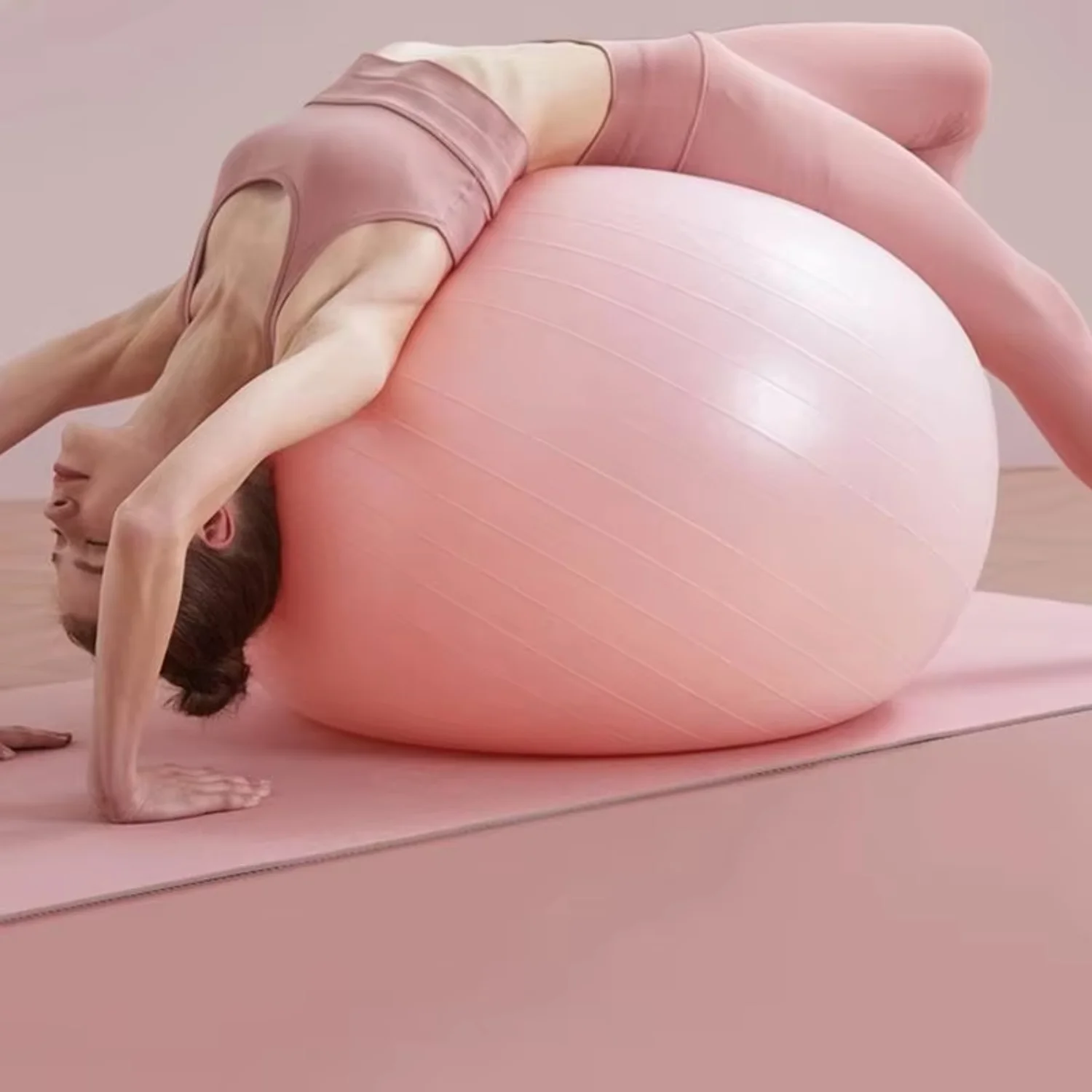 Pilates Balancing Ball Anti-Breakage Fitness Exercise Ball Balance Body Workout Core Training Thicken Pregnant Yoga