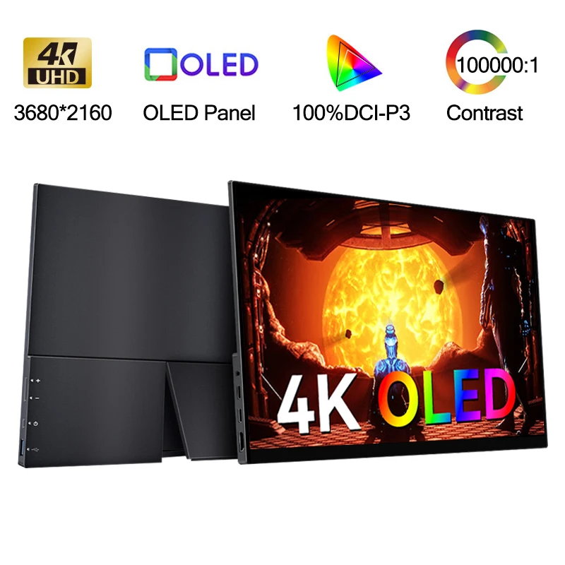 PC Ʈ ޴ PS5  OLED ġ ũ ޴ , 13.3 ġ, 60HZ, 4K, 3840x2160, 550 Ʈ, 100000:1  1MS  ÷