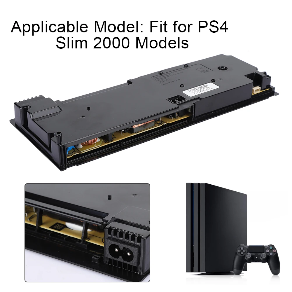 Power Supply Battery Unit Replacement For ADP‑160CR Fit for Sony PS4 Slim 2000 Power Supply power supply,game console power adapter