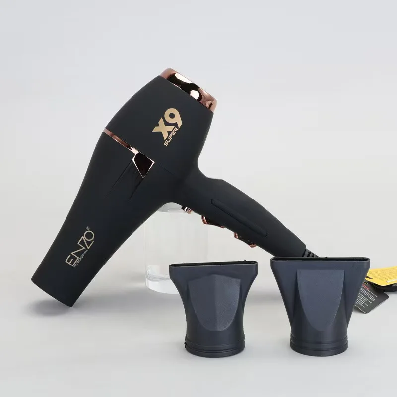 17000RPM High Speed 2800 Watt Powerful Negative Ion Styling Home Hairdresser Black Salon Hair Dryer 5