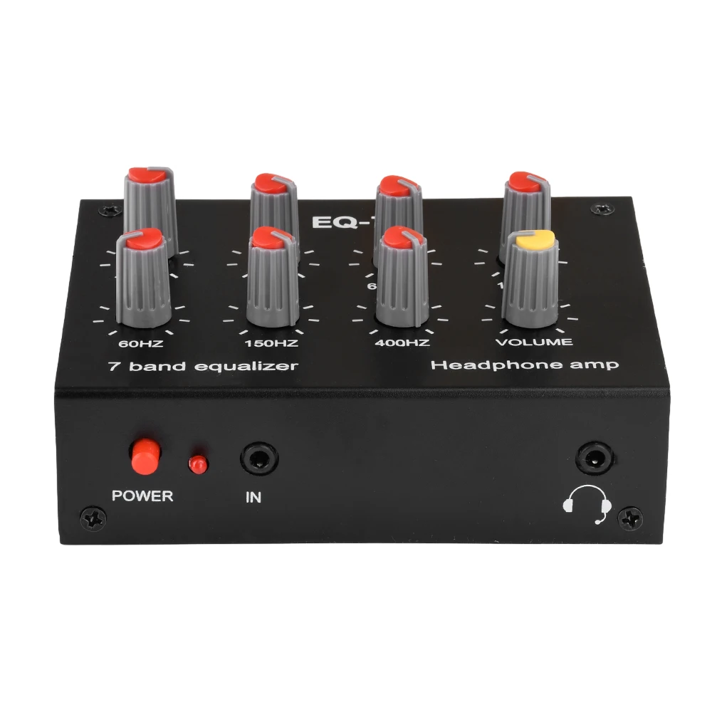 EQ-7 Audio Preamplifier EQ-7 7 Band Equalizer Adjust High