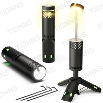 Telescopic Camping Light Rechargeable Fishing Lantern Dimming Night Atmosphere Light Emergency Light for Power Failure 10000mAh 1