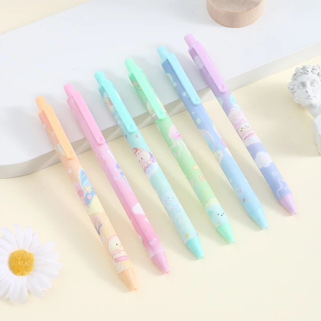 TULX 6PCS gel pens kawaii pen kawaii stationery cute gel pens cute things  stationary pens school supplies - AliExpress
