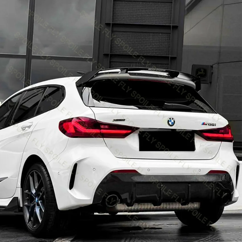 Diffusore Paraurti Posteriore Per BMW Serie 1 F40 M Sport 2019-2024 | Kit Carrozzeria In ABS, Singolo O Doppio, Specifiche Originali
