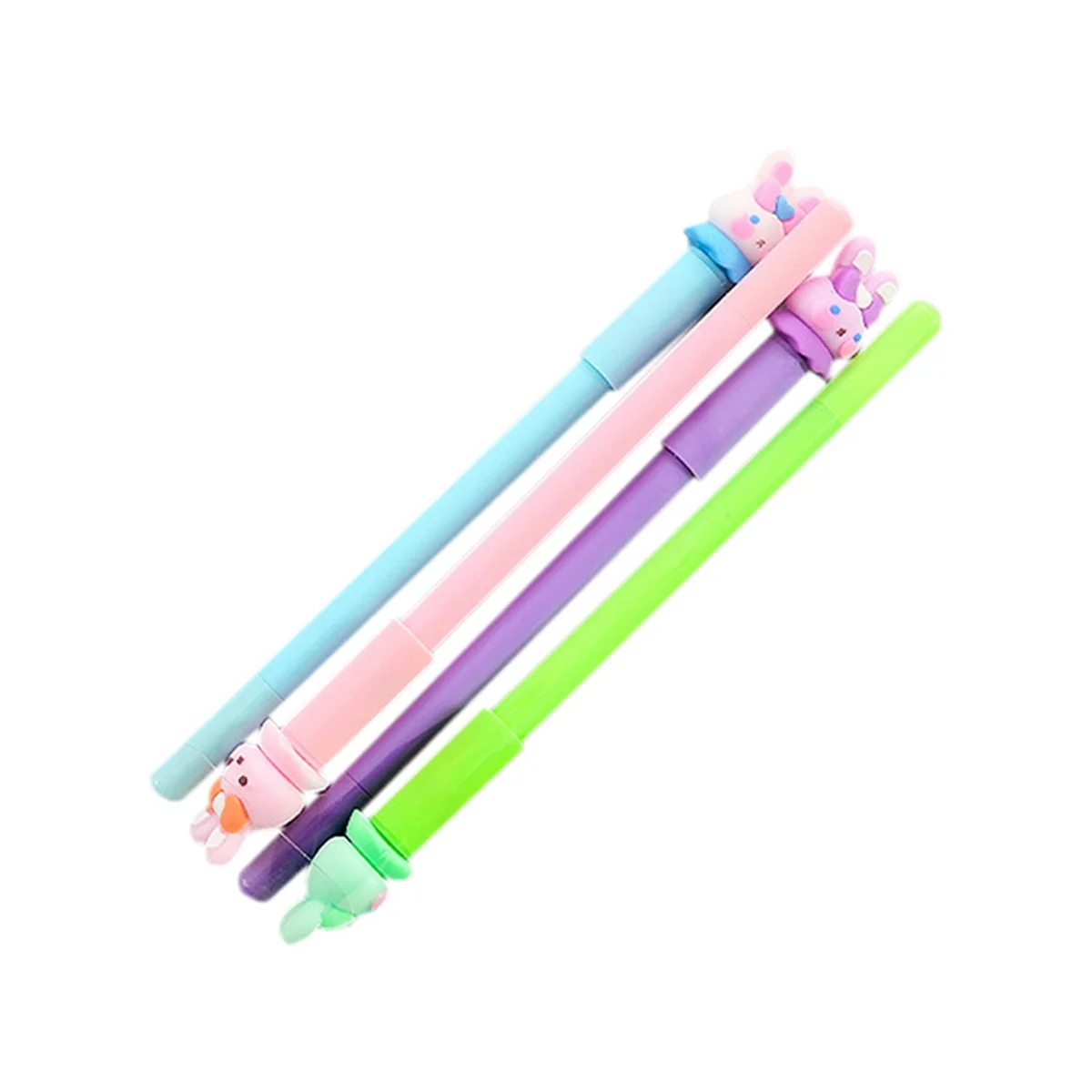 

4Pcs/Set Cute Luminous Gel Pen Stationery Cute Kawaii Light Pens School Office Supplies C