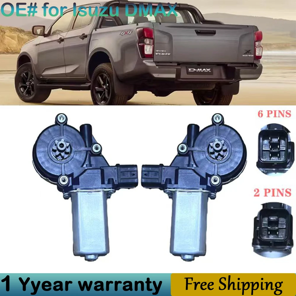 8-98160723-0 Auto-Fensterhebermotor vorne links rechts passend für Isuzu DMAX 2012–2019 8981607230 8981607240 Teile 8-98160724-0