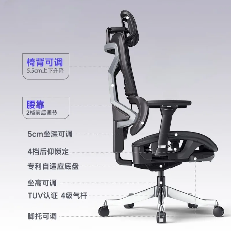 바닥 편안한 라운지 사무실 의자, 모바일 컴퓨터 디자이너 사무실 의자, 미니멀리즘 신라 인체공학적 가정 가구, YQ50OC