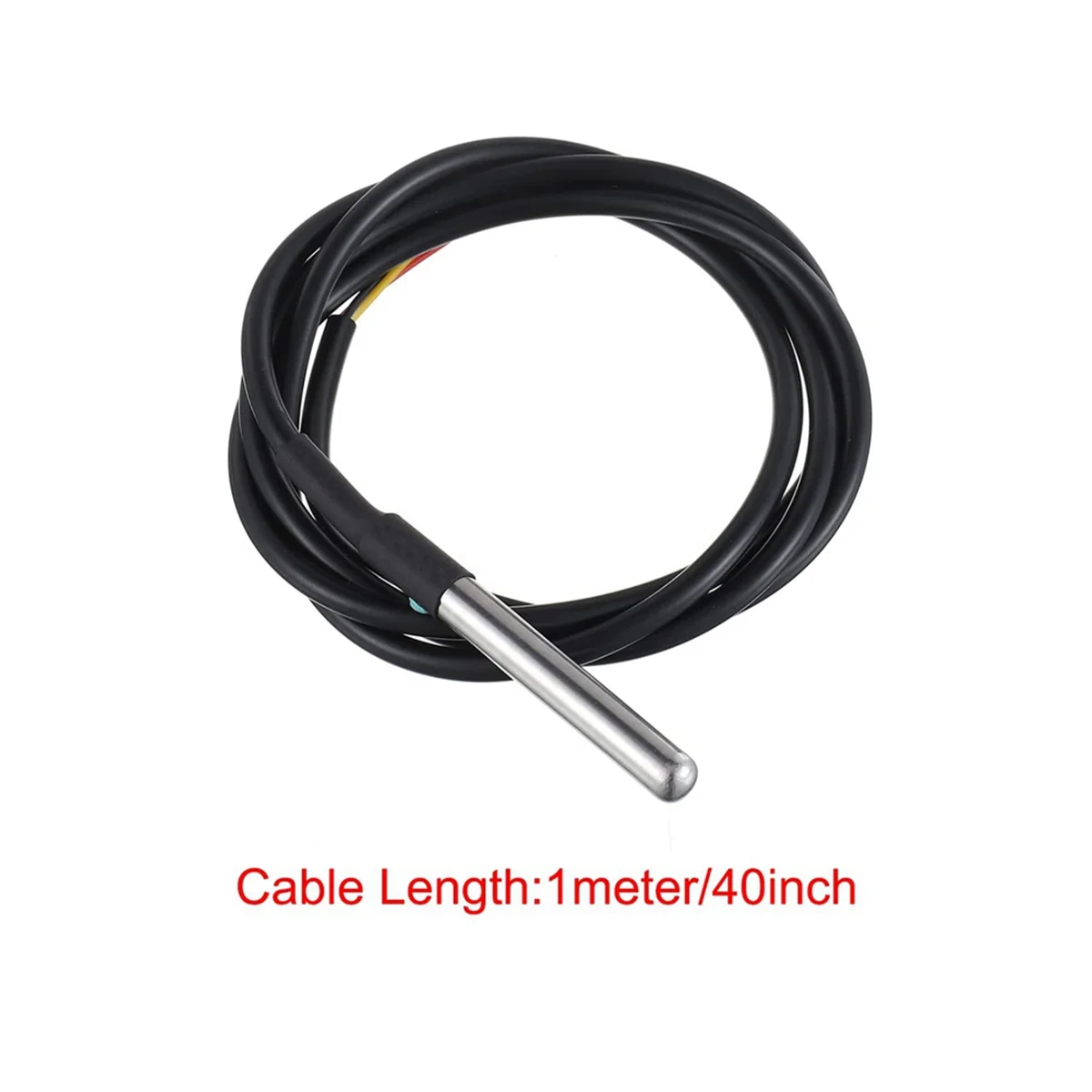 A04R-BOJACK DS18B20 Temperature Sensor Module Kit with Waterproof Stainless Steel Probe for Raspberry Pi