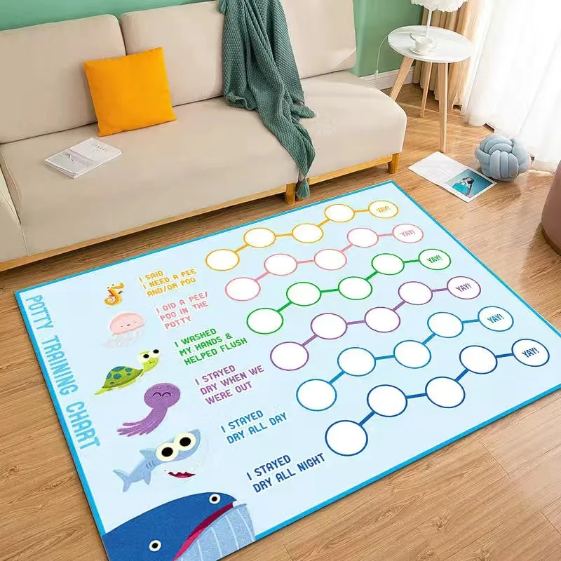 Children's Climbing Mat City Traffic Maze Puzzle Crawling Early Education Game Carpet Bedroom Room Decoration Non-slip Carpet