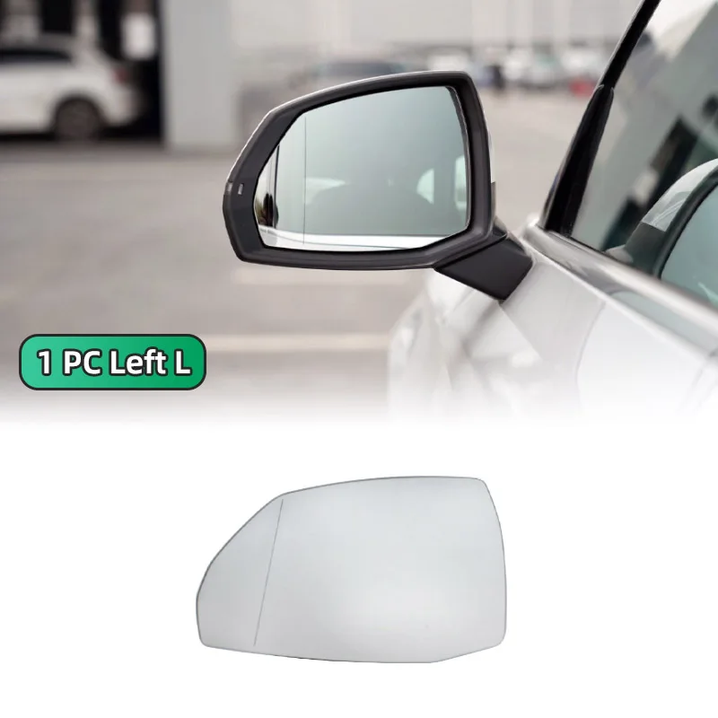 צד חשמלי מחומם צד חשמלי רחב זווית זכוכית עבור audi q5 q5l sq5 ליטר 2018-2023 q7 s/ 4 מ '2016-2023 אביזרים לרכב