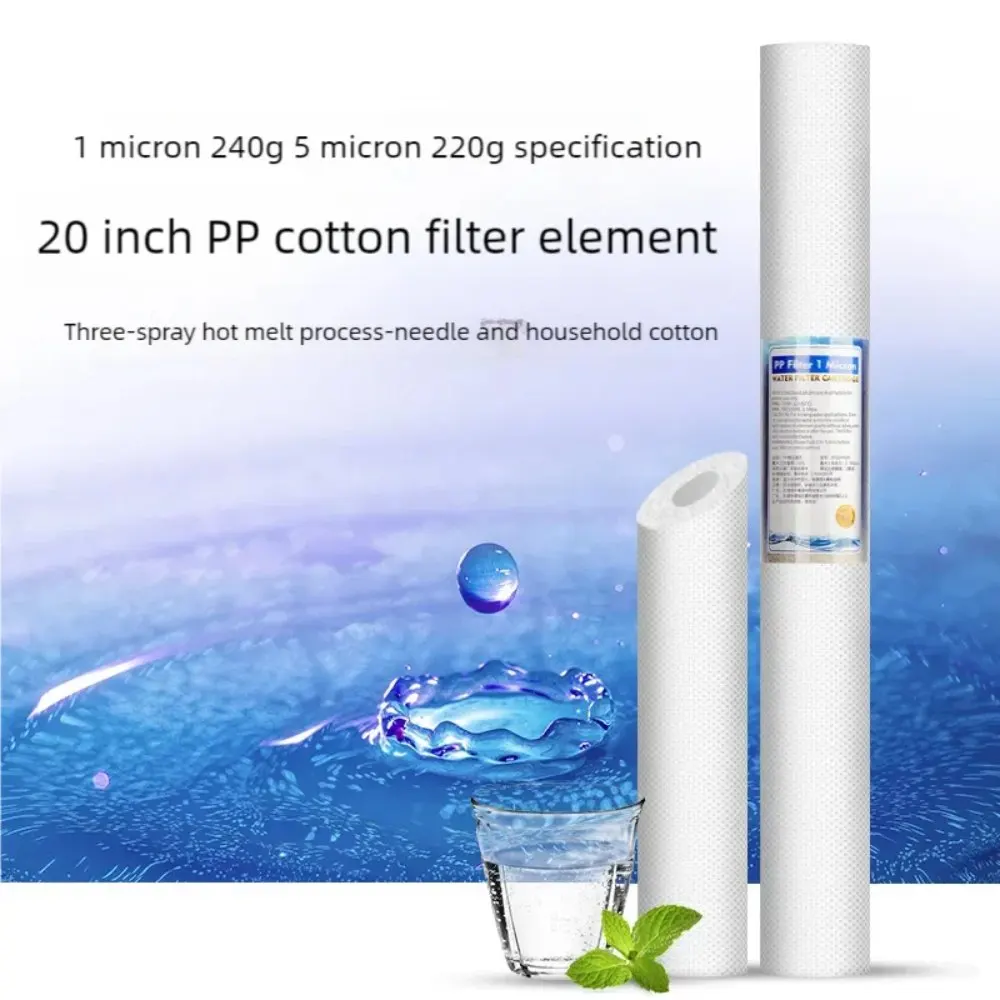 AQUAWATER, "Confezione Da 3 Cartucce Filtranti Avvolto 20u - Formato Standard 10 "- Durata 6 Mesi - Foto 9