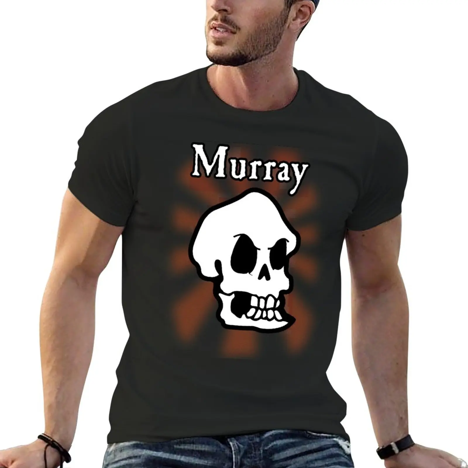 

New Monkey Island - Murray the Skull Essential T-Shirt sublime t shirt vintage clothes summer tops T-shirts for men cotton