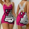 Lingerie Ruffled Edge Casual Women's Dresses D/party Night Wear Woman Sexy Nighty for Women Hot Romantic Pajamas Dress Disney 1