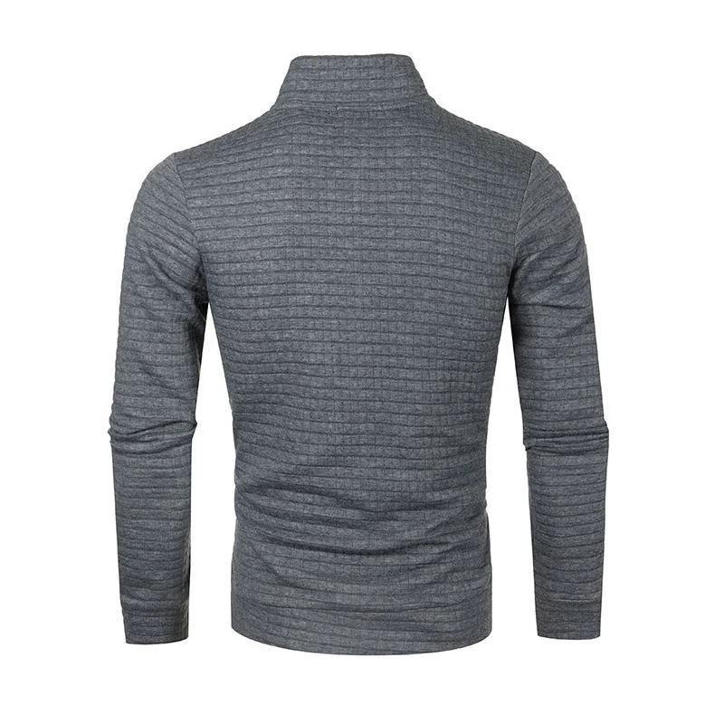 New Men Sweatshirts Spring Thicker Pullover Half Zipper Pullover for Male Hoody Outdoor Sweatshir Autumn Turtleneck Sweatshirt