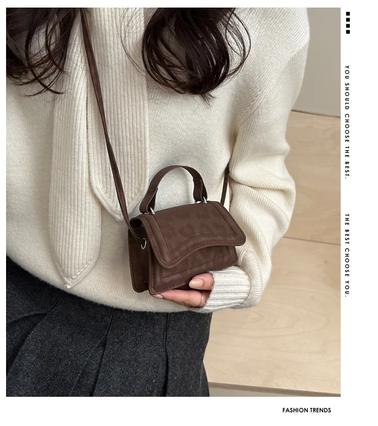 Neue Mode Mini Umhängetasche für Frauen Schulter Tasche Leopard Print Trendy Umhängetasche Einfache Casual Handtasche Kleine Quadratische Taschen – Detail 1