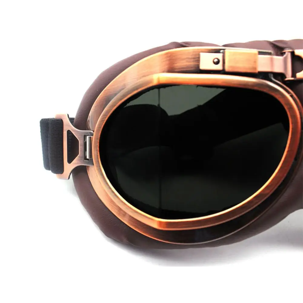 Lens Frame Sunglasses Snowboard Vintage Motorcycle Glasses Retro Goggles Cruiser Scooter Pilot