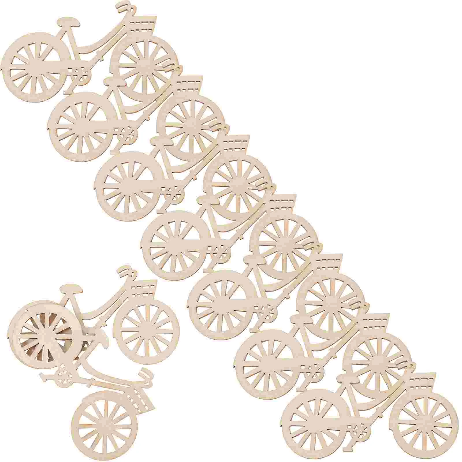 

12 Pcs Bicycle Model Miniature Tiny Bike Christmas Ornaments Decor Artificial SUV