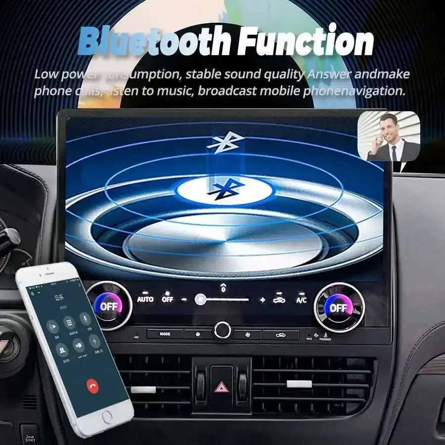 16.8" For Lexus Gx470 For Toyota Prado 120 2002-2009 Android 14 Car Radio Touch