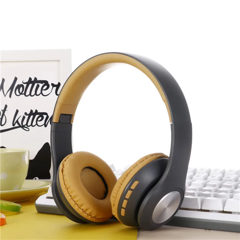 Bluetooth 2 4 Беспроводные складные наушники HiFi с глубокими басами и поддержкой