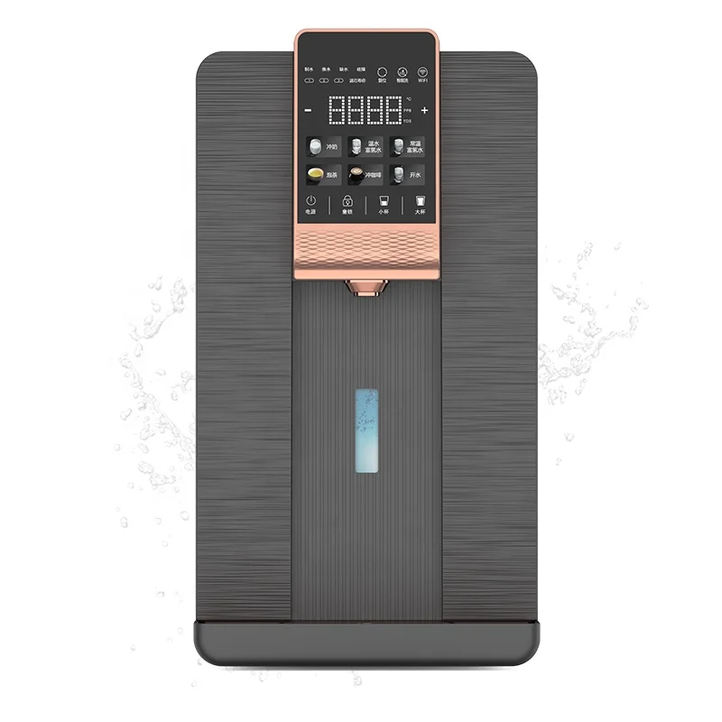 Water Cooler Ice Dispenser Double Mini Dispenser  Machine with hydrogen water Dispenser 6