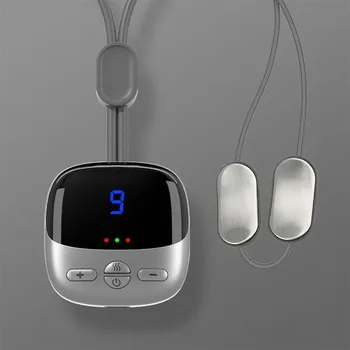 Cervical Massager Portable Massage Pendant for Relaxing Neck and Shoulders, 9 Intensity Levels and 4 Massage Modes 1