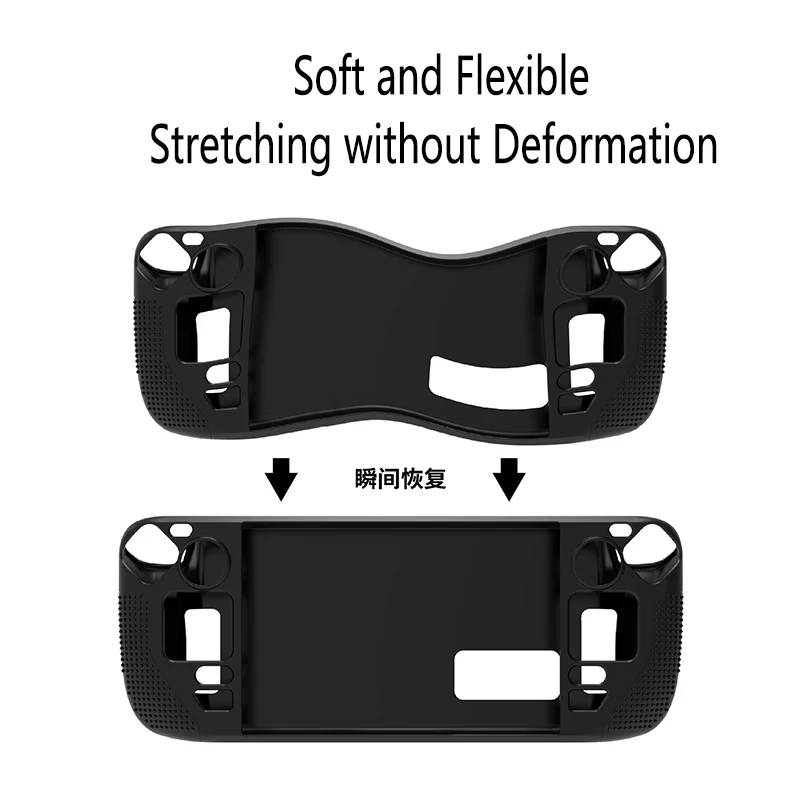 Case de Armazenamento de Casca Macia para Válvula Capa para a Plataforma a Vapor Deck Game Console Portátil Case Viagem Acessórios - Image 5